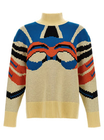 Bluemarble Jacquard Sweater Gold