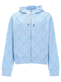 Casablanca Women's Jacquard Sweatshirt Blue