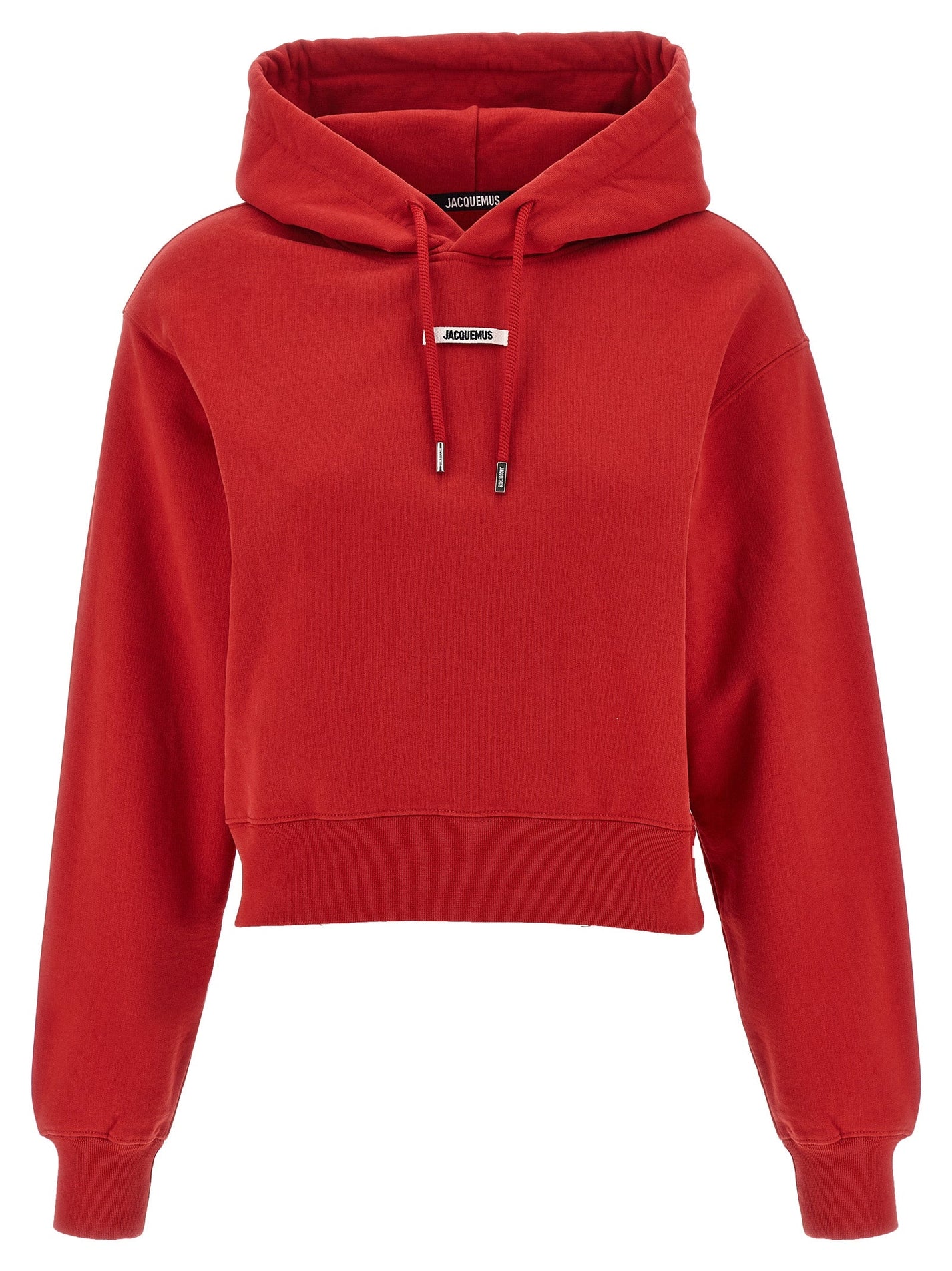 JACQUEMUS - JACQUEMUS - ’Le Hoodie Gros-Grain’ hoodie - Women’s Sweatshirts