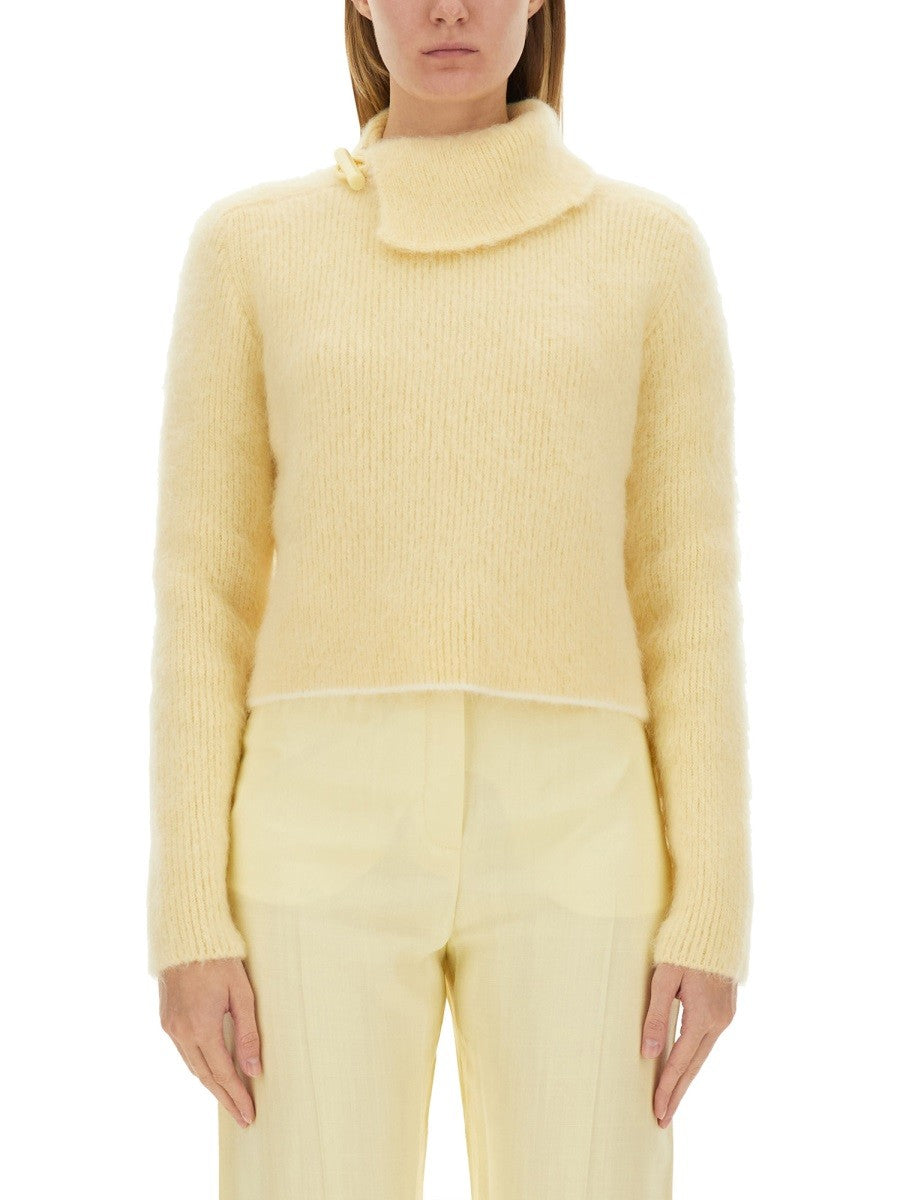 JACQUEMUS - Jacquemus Jersey ’Navy’ - Women’s Knitwear