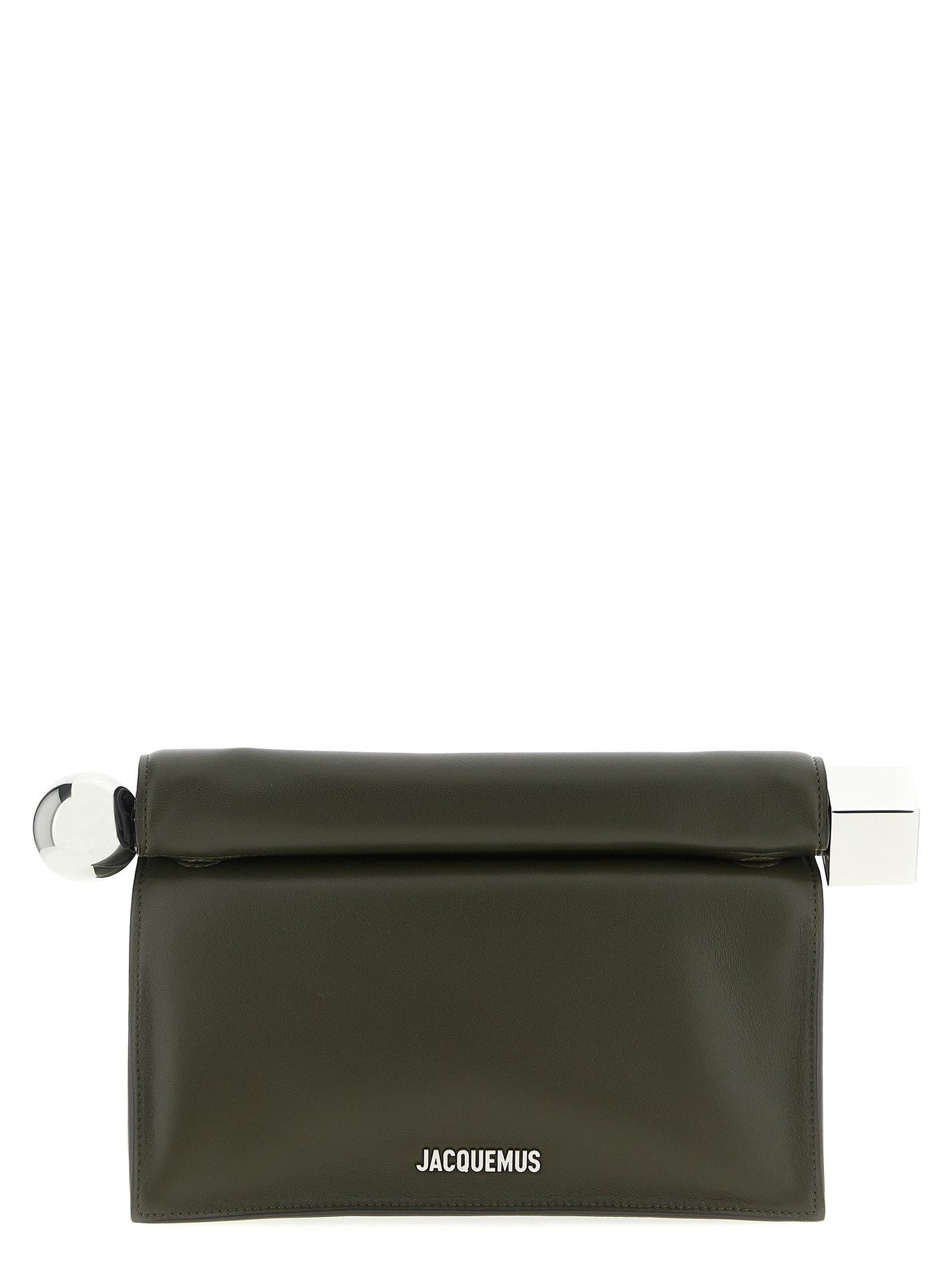 JACQUEMUS - JACQUEMUS - ’La Pochette Rond Carré’ clutch - Women’s Bags