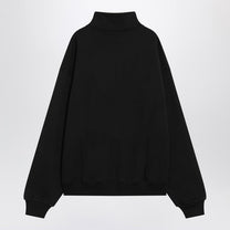 Jacquemus - JACQUEMUS Black cotton zip-up sweatshirt - Topwear