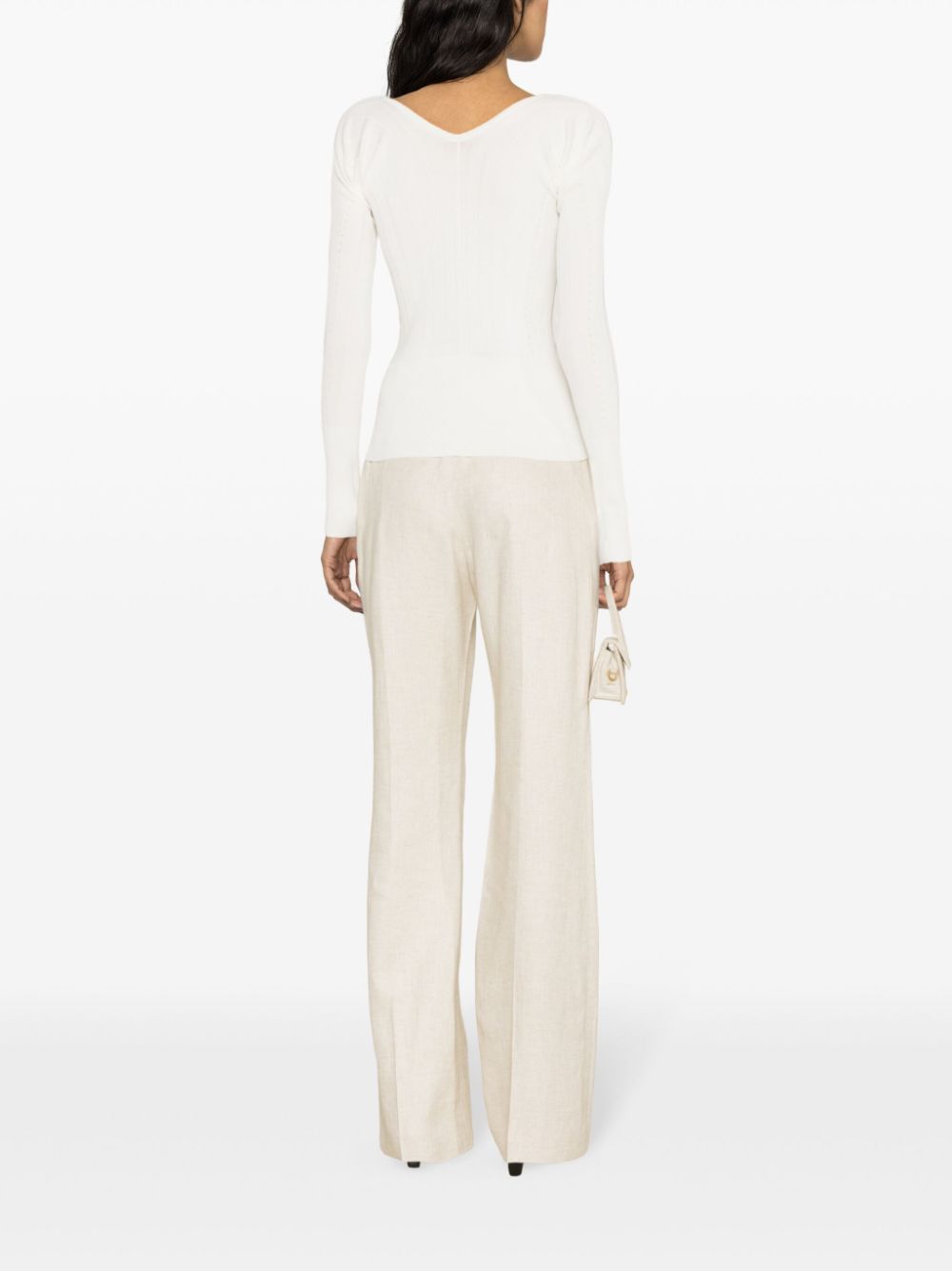 JACQUEMUS - JACQUEMUS Top White - Topwear