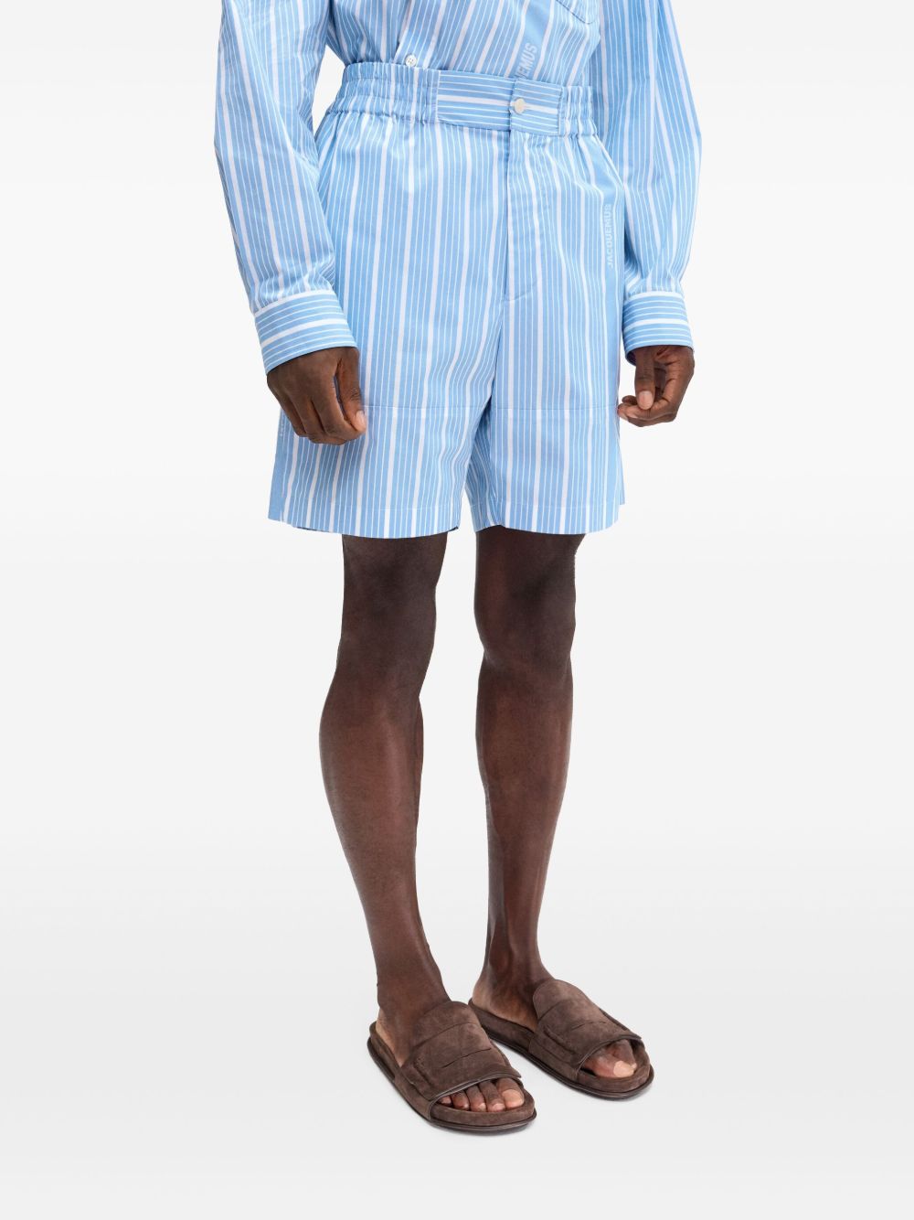 Jacquemus - JACQUEMUS Shorts Clear Blue - Men’s Clothing