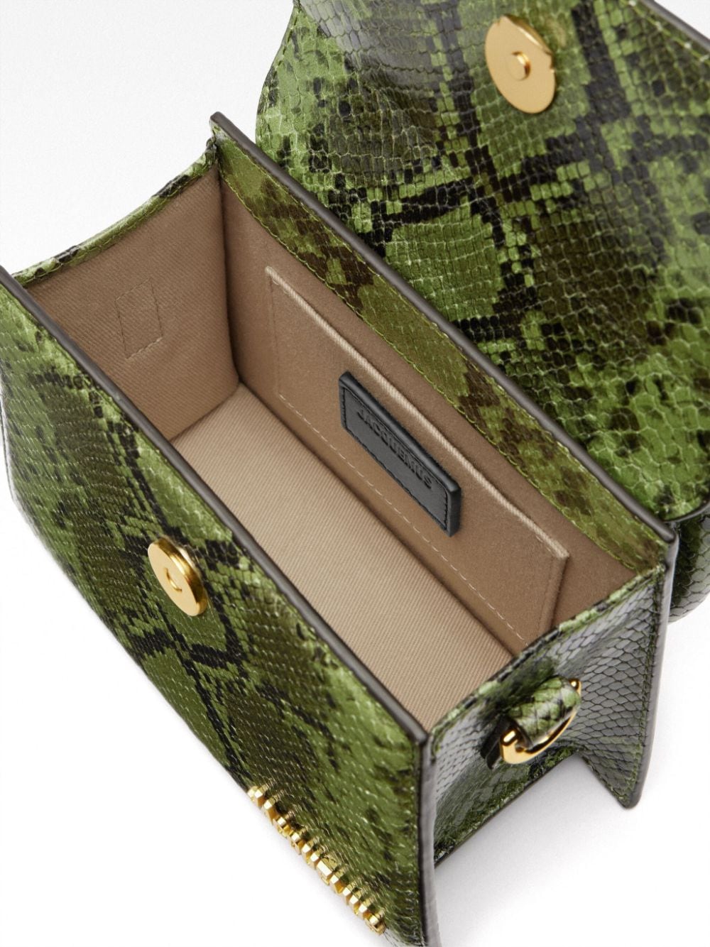JACQUEMUS - Jacquemus Le Chiquito Mini Snakeskin Bag - Handbag