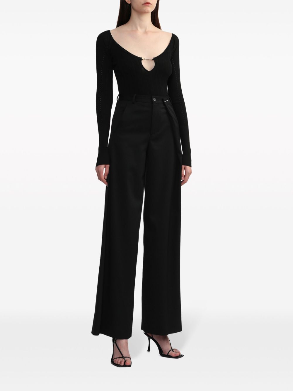 JACQUEMUS - JACQUEMUS Top Black - Topwear