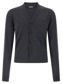 JACQUEMUS - JACQUEMUS - ’Le Cardigan Brodé’ cardigan - Men’s Knitwear