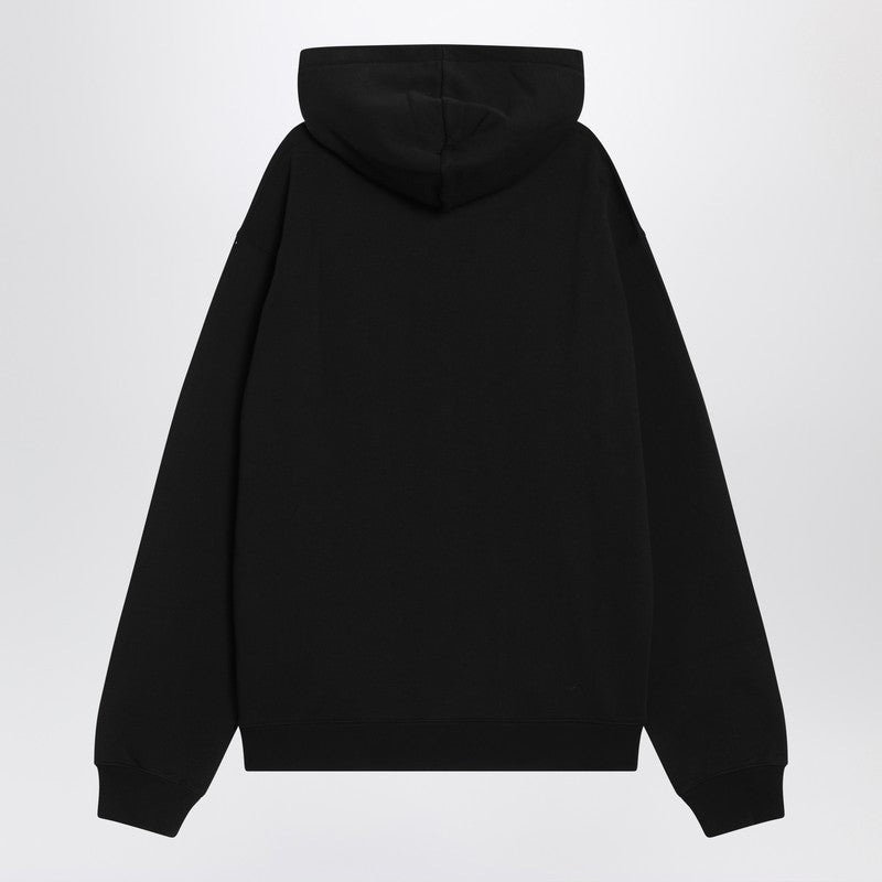 Jacquemus - JACQUEMUS Black cotton hoodie - Topwear