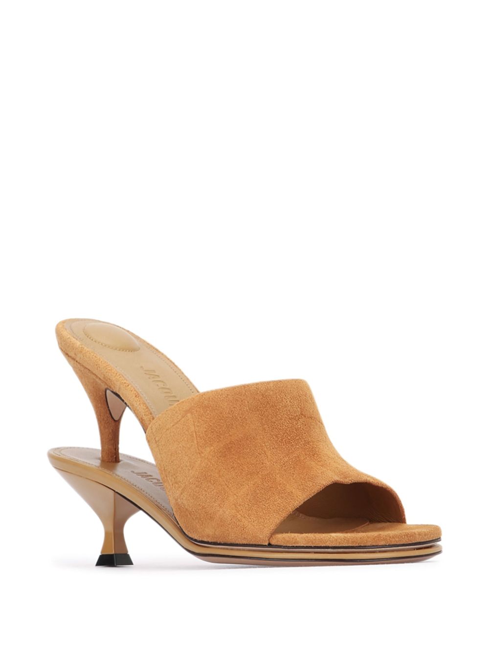 Jacquemus - Jacquemus The Doubles 100mm Mules - Women’s Shoes