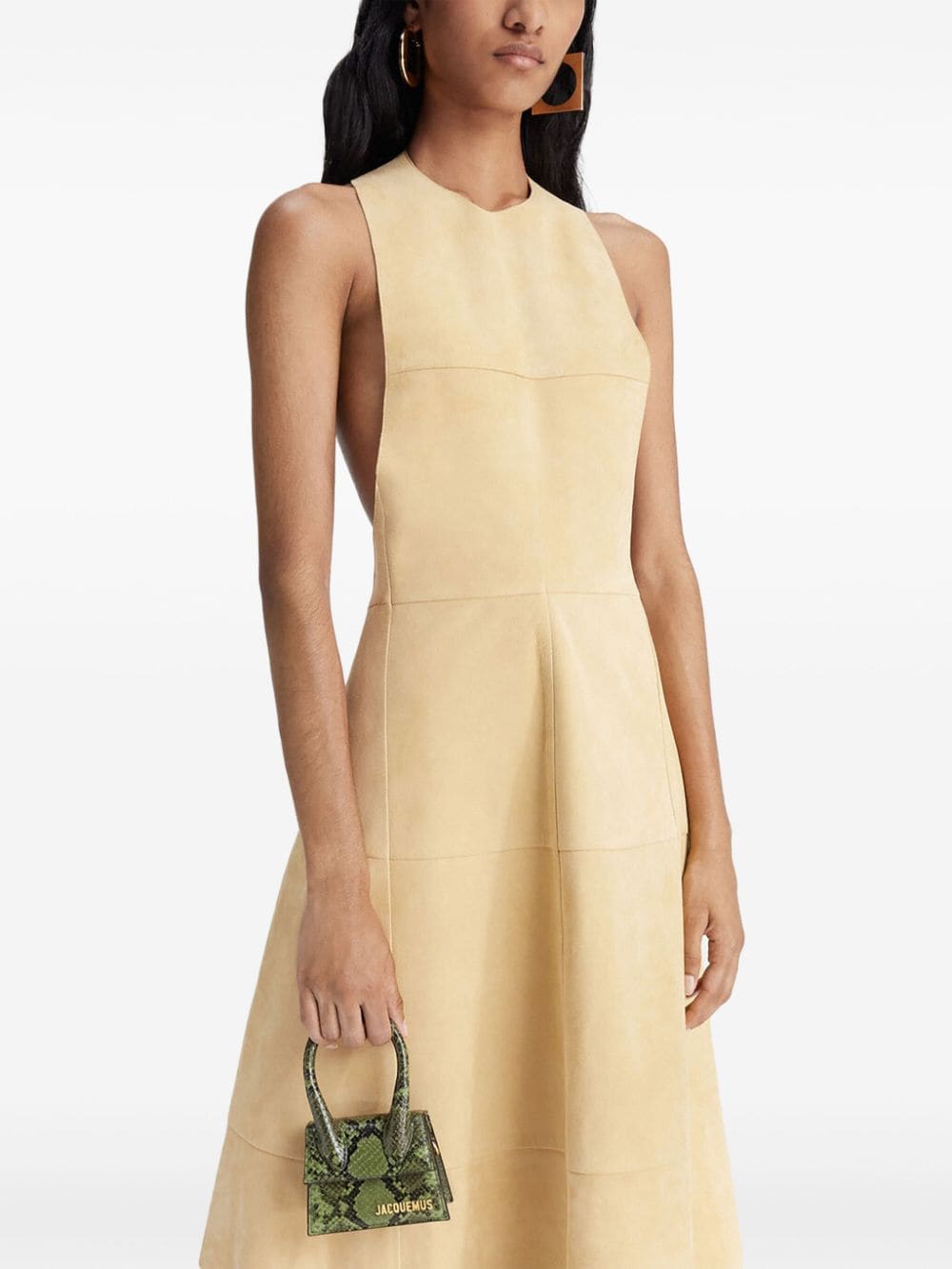 JACQUEMUS - JACQUEMUS The Chiquito Green Calf Leather - Women’s Bags