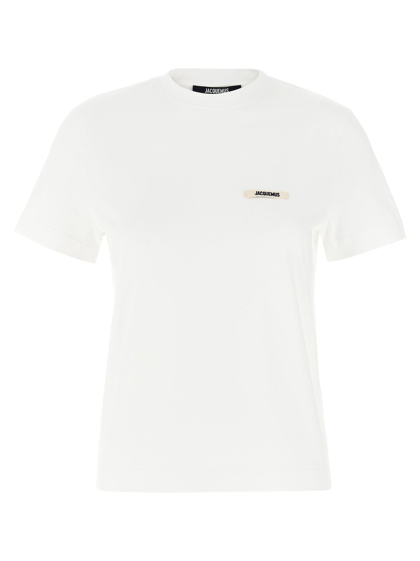 JACQUEMUS - JACQUEMUS - ’Le T-shirt Gros-Grain’ T-shirt - Women’s Tops