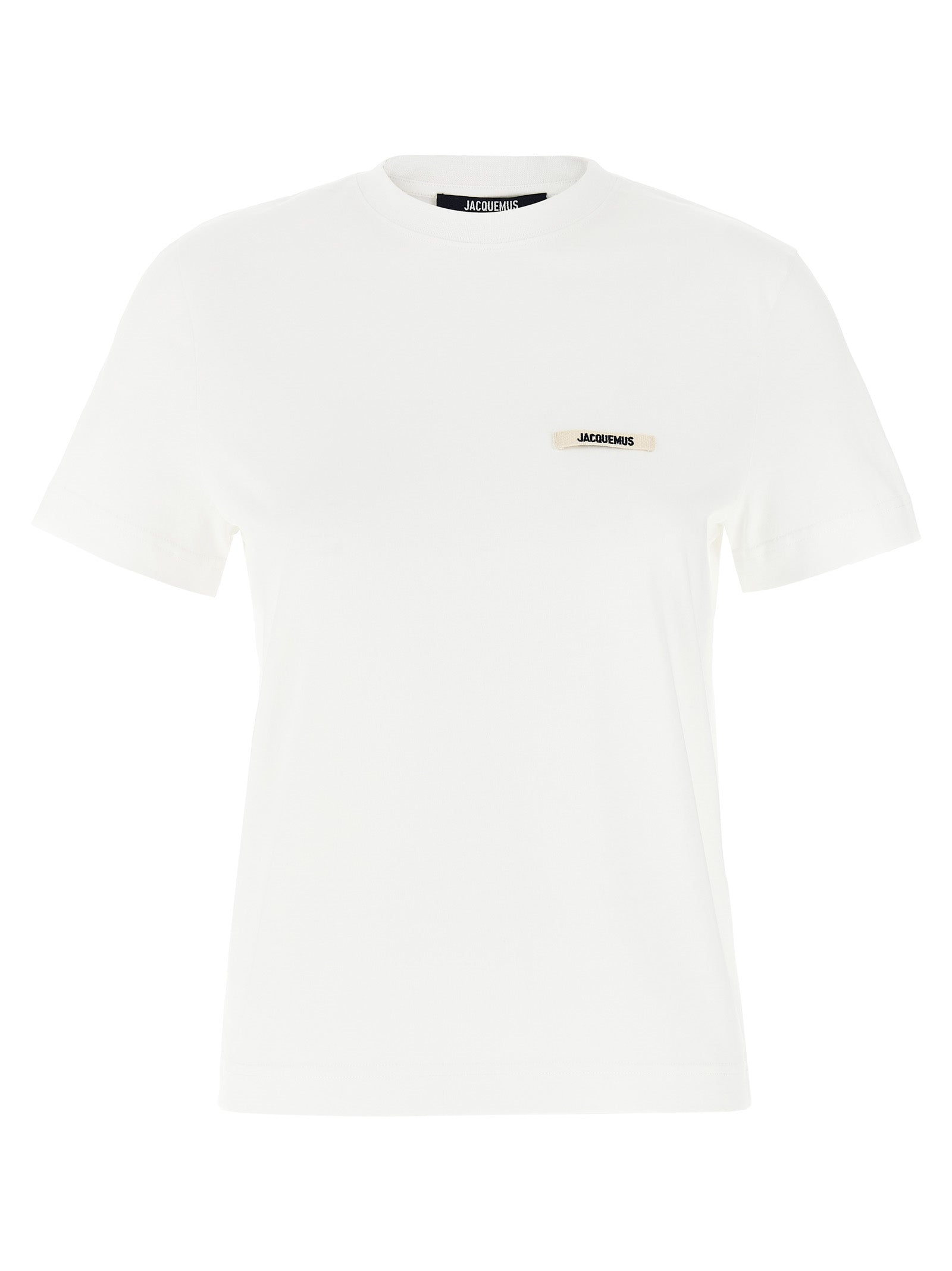 JACQUEMUS - JACQUEMUS - ’Le T-shirt Gros-Grain’ T-shirt - Women’s Tops