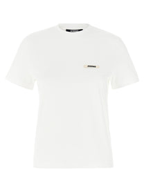 JACQUEMUS - JACQUEMUS - ’Le T-shirt Gros-Grain’ T-shirt - Women’s Tops