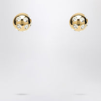 Jacquemus - JACQUEMUS Square Round Earrings with rhinestones - Jewellery