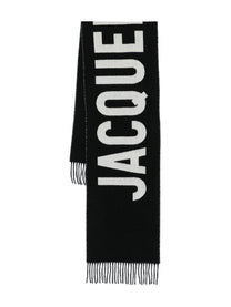 JACQUEMUS - JACQUEMUS Scarfs Black - Scarves Hats &amp; Gloves