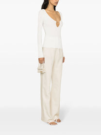 JACQUEMUS - JACQUEMUS Top White - Topwear