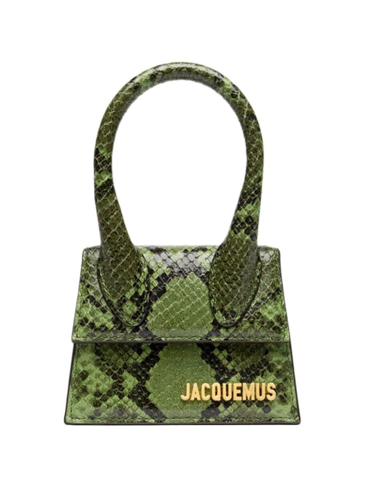 JACQUEMUS - JACQUEMUS The Chiquito Green Calf Leather - Women’s Bags