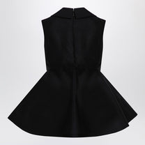 Jacquemus - JACQUEMUS Black wool and silk Spalla Top - Women’s Clothing