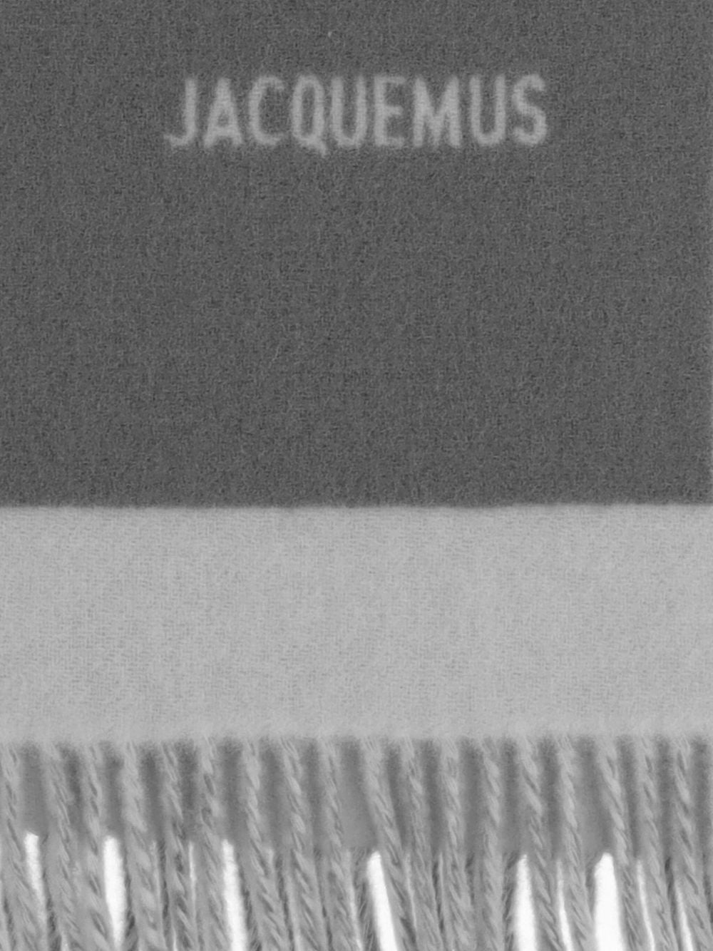 JACQUEMUS - JACQUEMUS Scarfs Grey - Scarves Hats &amp; Gloves