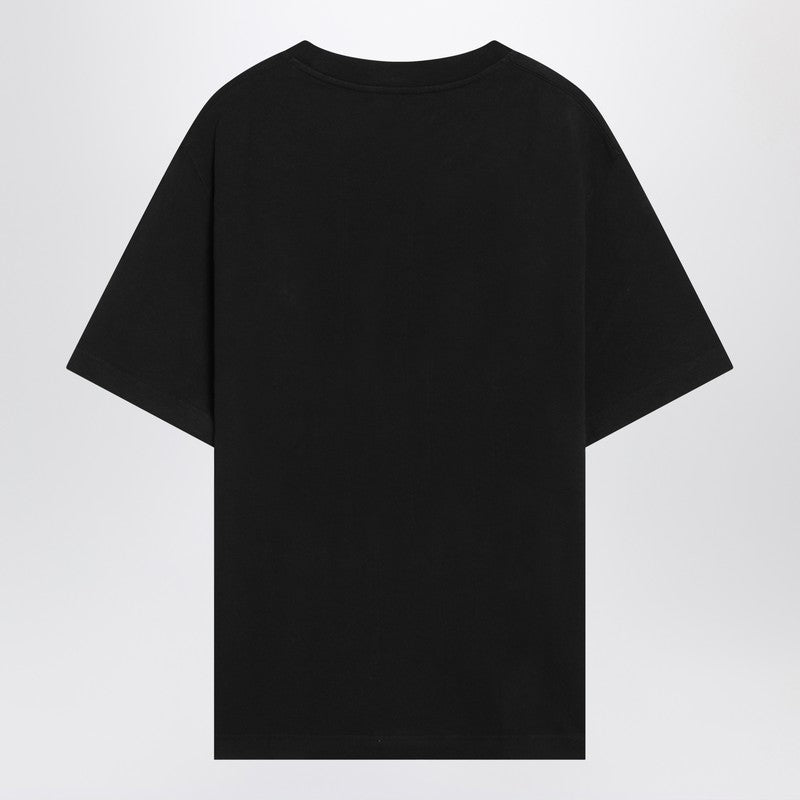 Jacquemus - JACQUEMUS Black cotton crew neck T-shirt - Topwear