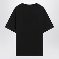 Jacquemus - JACQUEMUS Black cotton crew neck T-shirt - Topwear