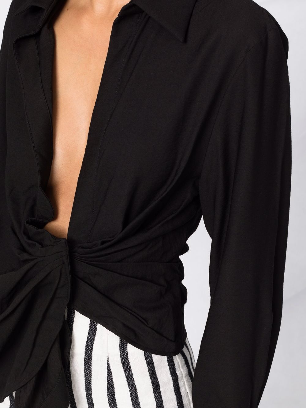 JACQUEMUS - JACQUEMUS Shirts Black - Women’s Tops