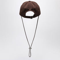 Jacquemus - JACQUEMUS The Cap Artichoke brown in cotton - Scarves Hats &amp; Gloves