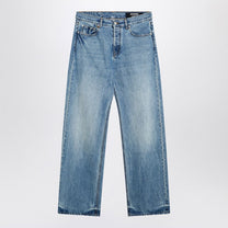 Jacquemus - JACQUEMUS Straight leg denim pants in indigo color - Jeans