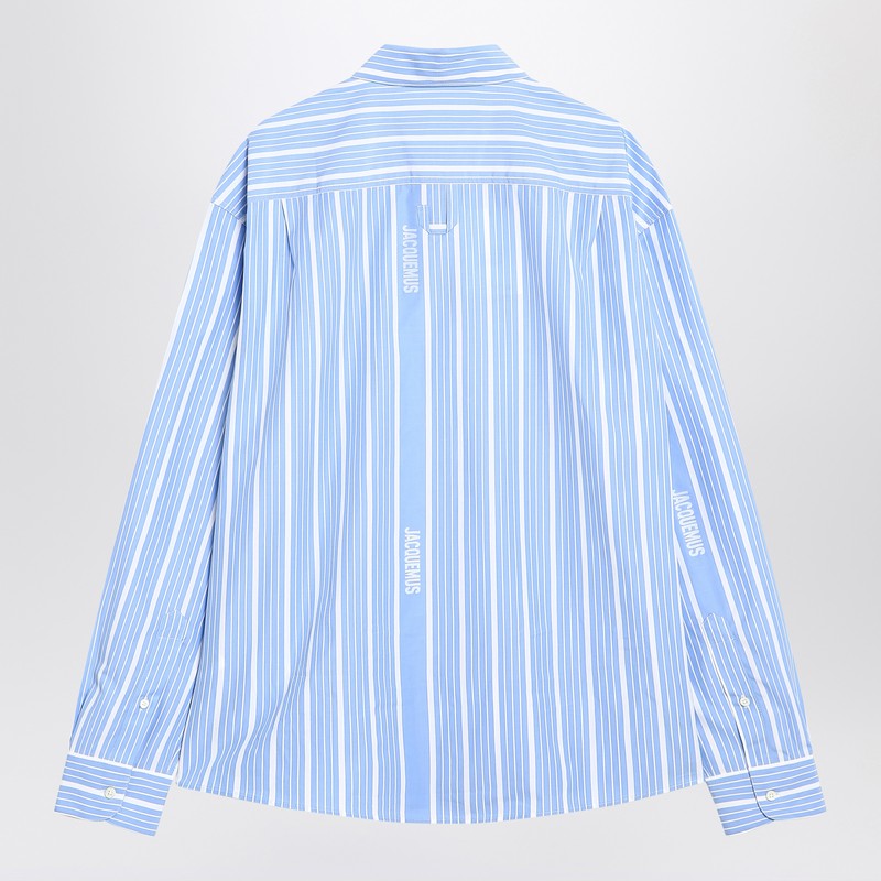Jacquemus - JACQUEMUS Simon striped cotton shirt - Shirts