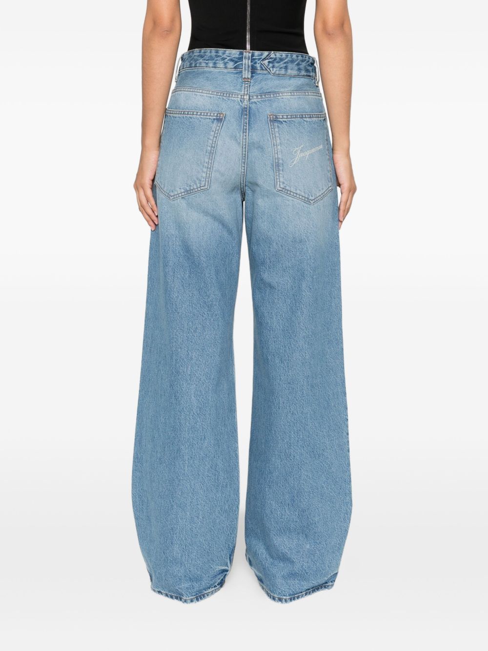 JACQUEMUS - JACQUEMUS Jeans Clear Blue - Jeans