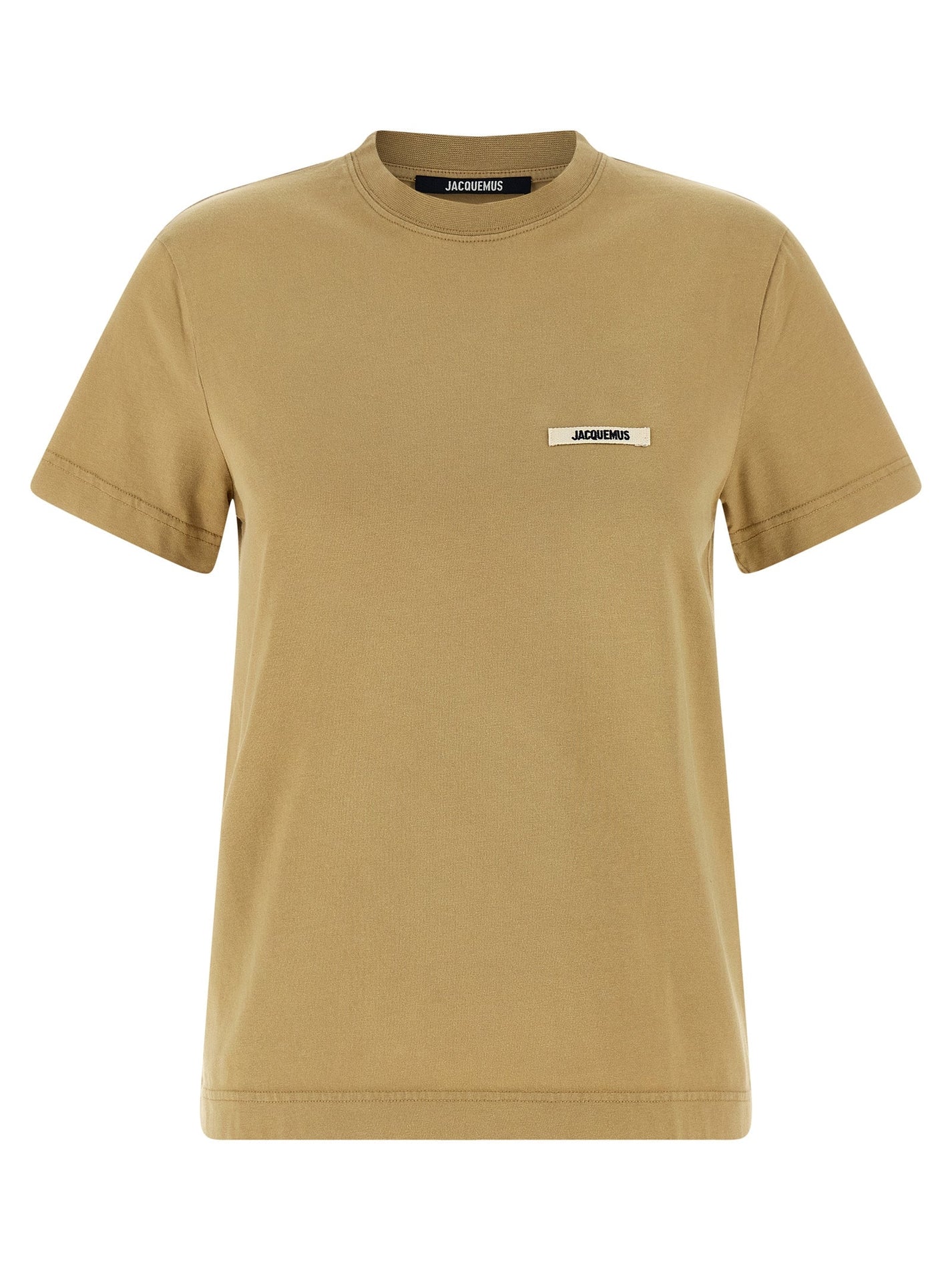 JACQUEMUS - JACQUEMUS - ’Le T-shirt Gros-Grain’ T-shirt - Women’s Tops
