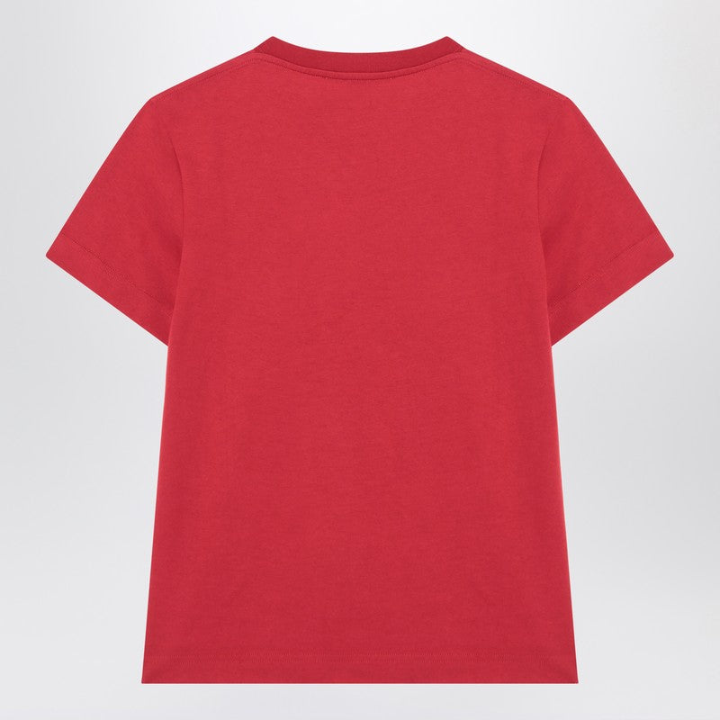 Jacquemus - JACQUEMUS Red Gros Grain T-shirt - Topwear