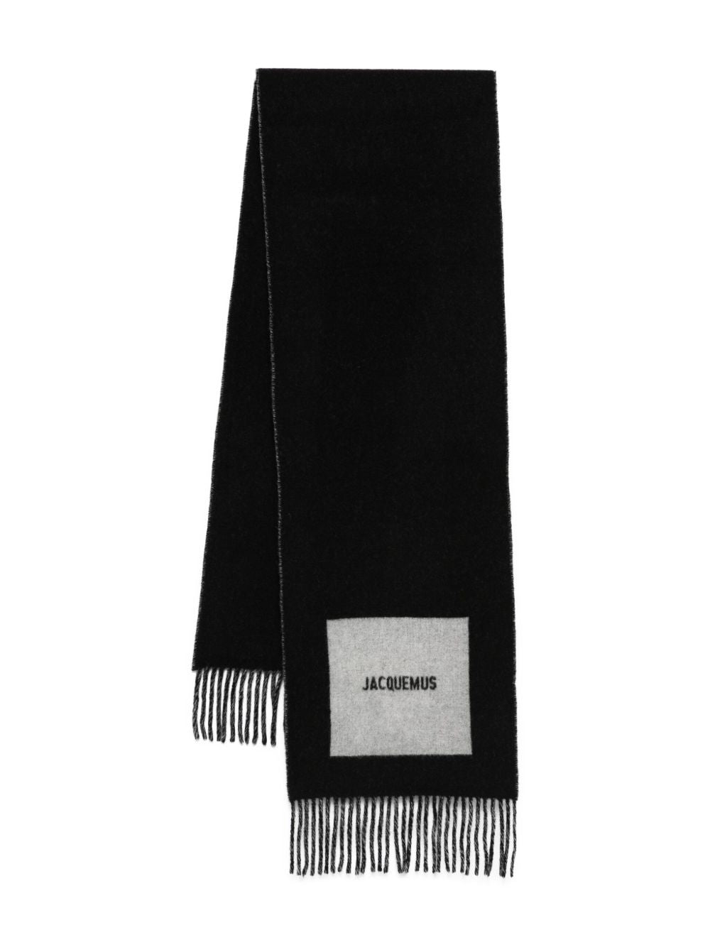 JACQUEMUS - JACQUEMUS Scarfs Black - Scarves Hats &amp; Gloves