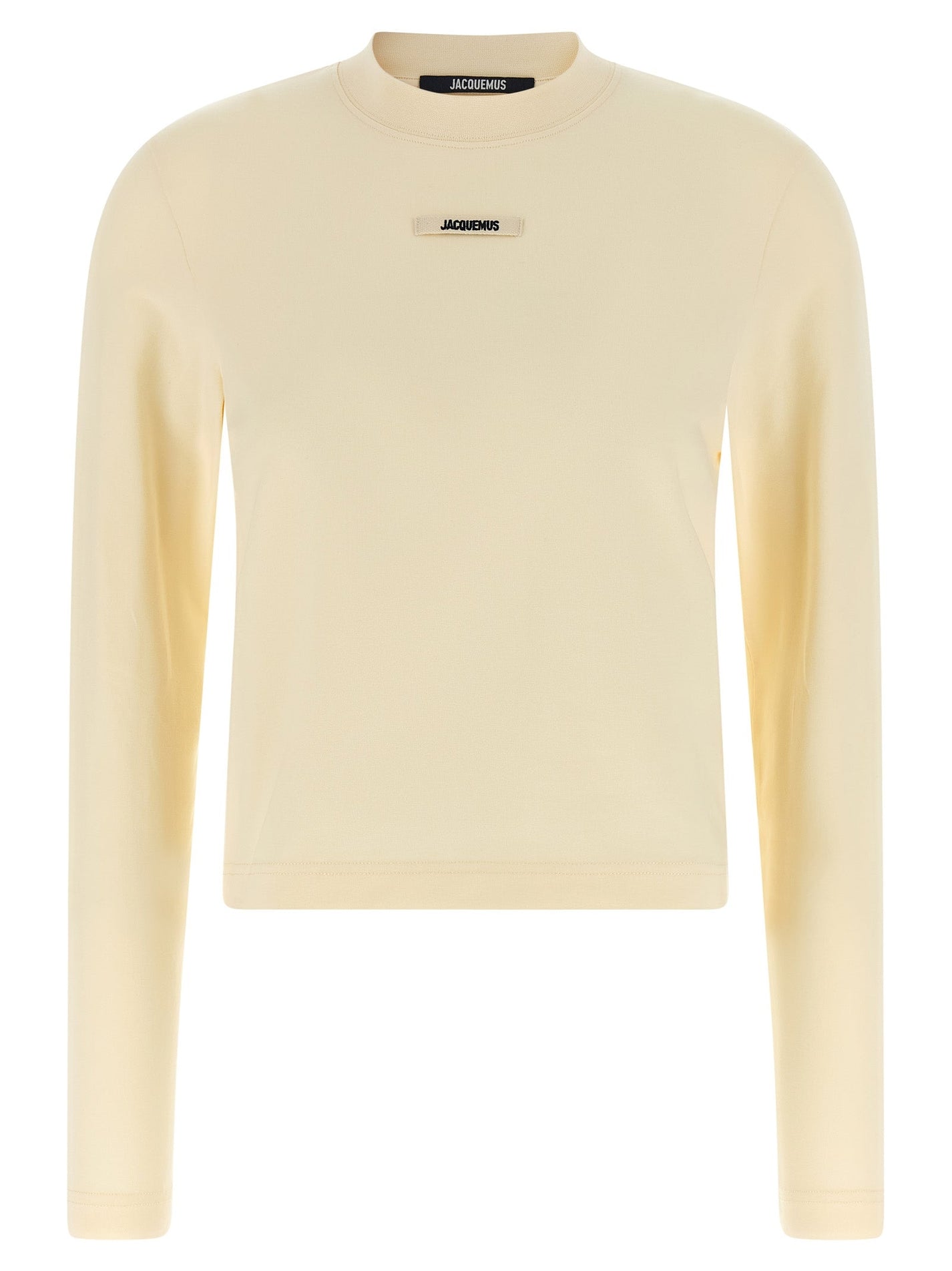 JACQUEMUS - JACQUEMUS - ’Le T-shirt Gros-Grain’ T-shirt - Women’s Tops