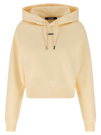 JACQUEMUS - JACQUEMUS - ’Le Hoodie Gros-Grain’ hoodie - Women’s Sweatshirts
