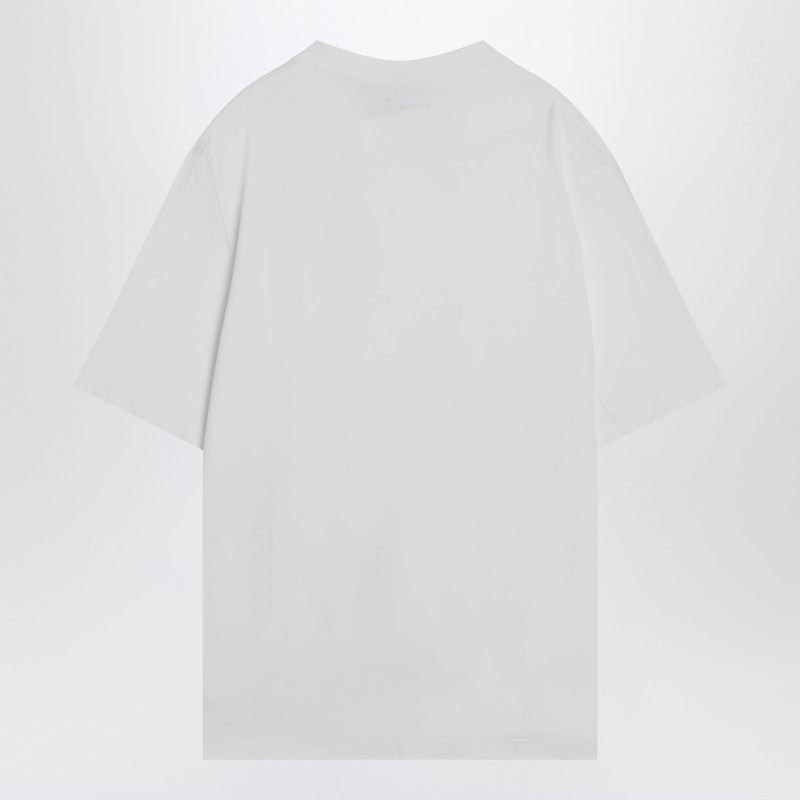 Jacquemus - JACQUEMUS White cotton crew neck T-shirt - Topwear