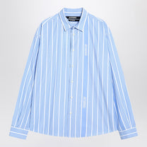 Jacquemus - JACQUEMUS Simon striped cotton shirt - Shirts