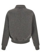 JACQUEMUS Grey Le Bomber Feltro Bomber Jacket Grey, view 2