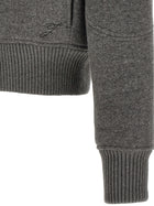 JACQUEMUS Grey Le Bomber Feltro Bomber Jacket Grey, view 4
