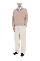 JACQUEMUS Men's LE Pallone Jersey Beige, view 2