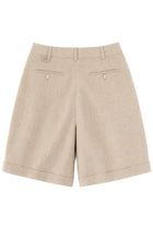 JACQUEMUS Men's LE Shorts Pastro Beige, view 3