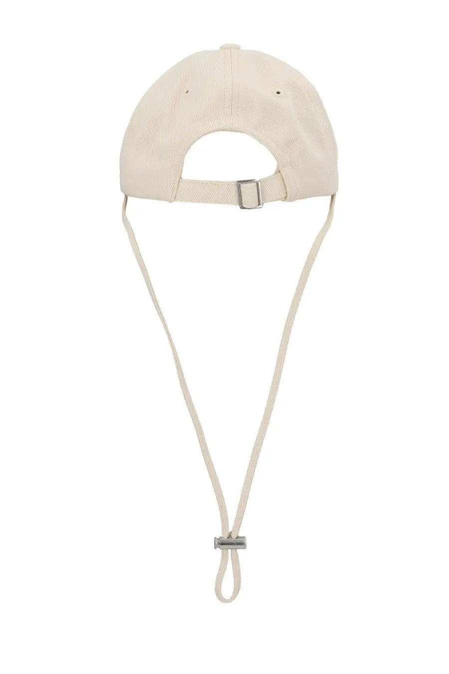 JACQUEMUS Unisex Baseball Cap Artichaut White, view 2