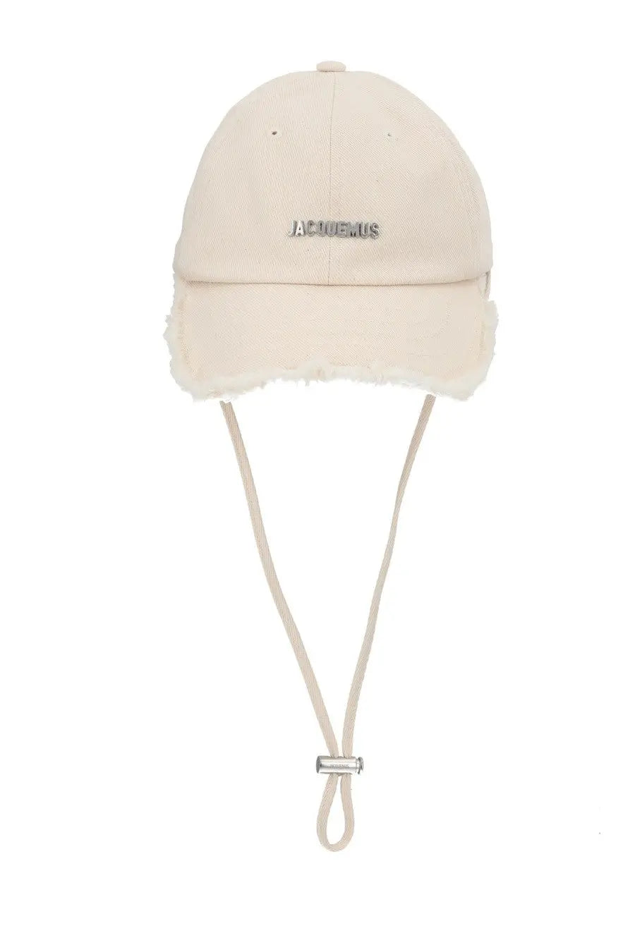 JACQUEMUS Unisex Baseball Cap Artichaut White