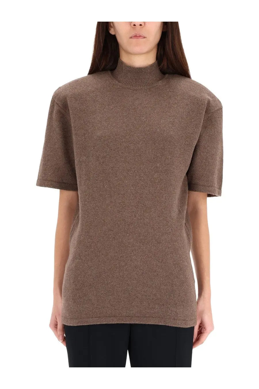 JACQUEMUS Women's Chestnut Jersey Brown