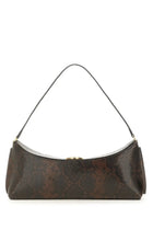 JACQUEMUS Women's Clutch Bag Ovalo Brown, view 2