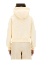 JACQUEMUS Women's The Grosgrain Hoodie Beige, view 3
