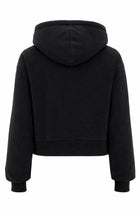 JACQUEMUS Women's The Grosgrain Hoodie Black, view 3
