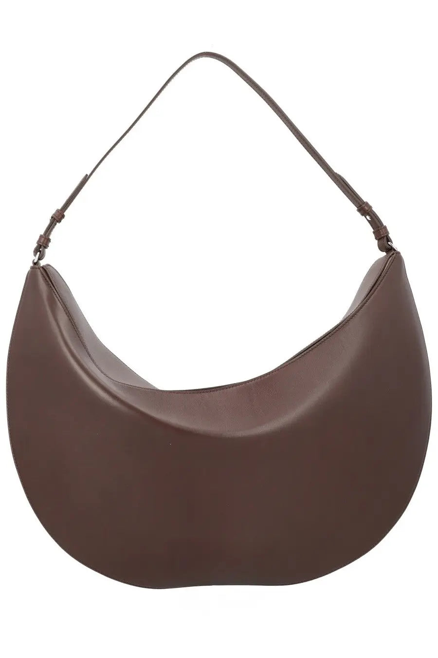 JACQUEMUS Women's Hobo Bag Ovalo Large Brown, view 2