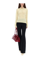 JACQUEMUS Women's Knitted Polo Yellow, view 2
