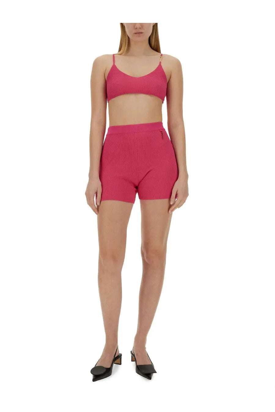 JACQUEMUS Women's Shorts Pralu Blue, view 2